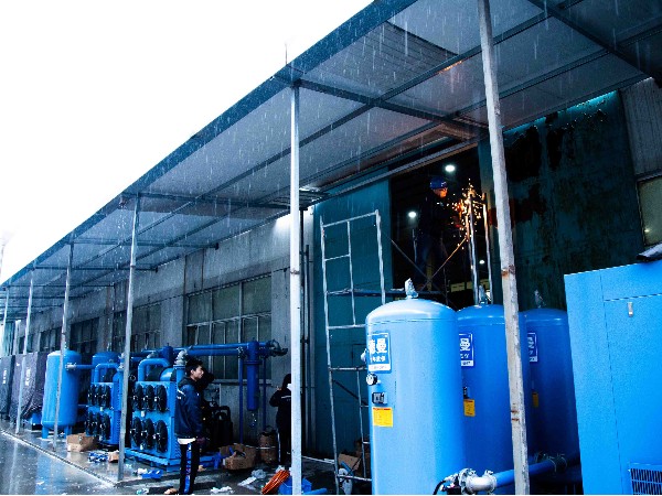 德曼助力宁波某新材料股份有限公司空压机站